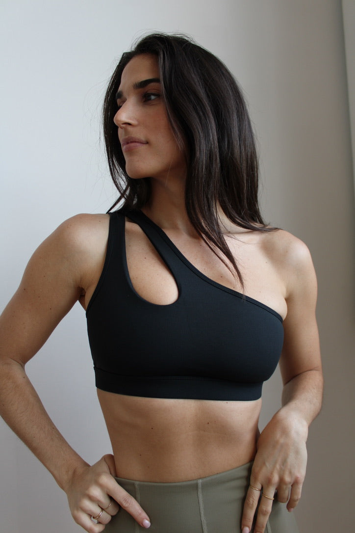 One Shoulder Tech Bra – Sel&Si