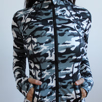 Camo Zip Up Runner