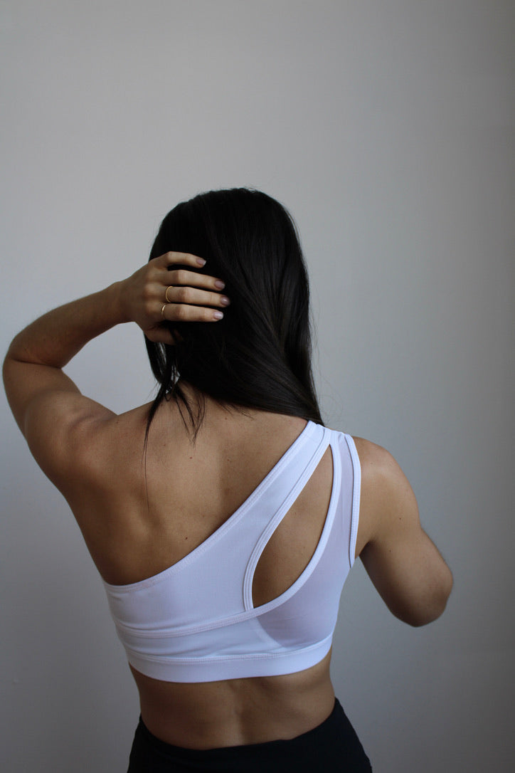 One Shoulder Tech Bra