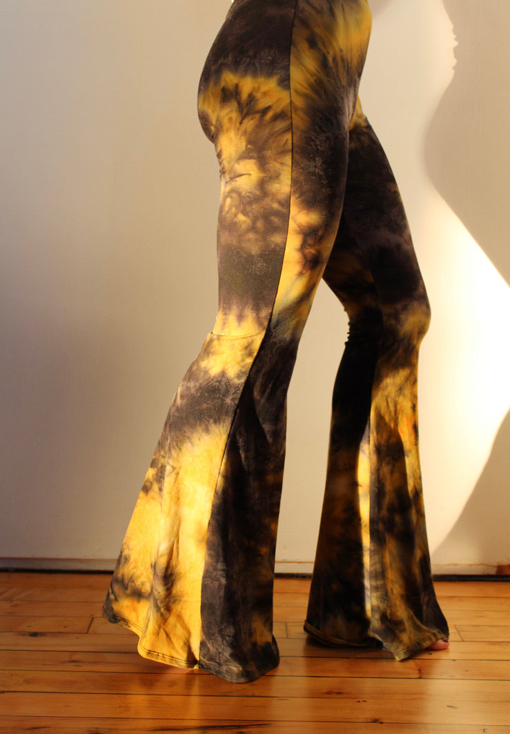 Tie Dye Flare Pants