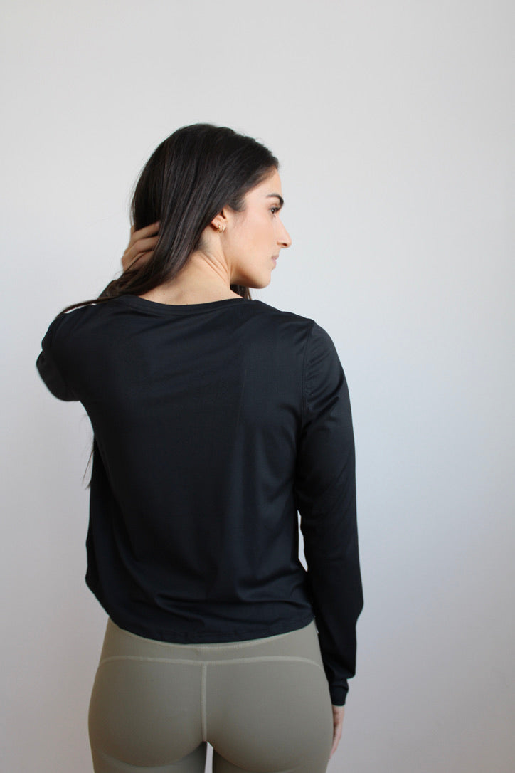 Ruched Tech Longsleeve