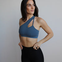 One Shoulder Loop Bra